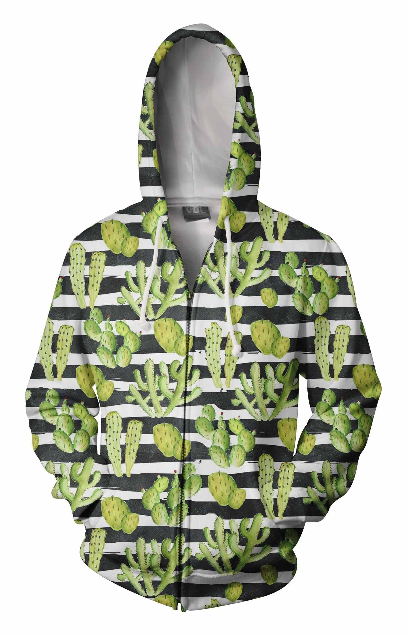 All Over Printing Beautiful Green Cacti Shirt