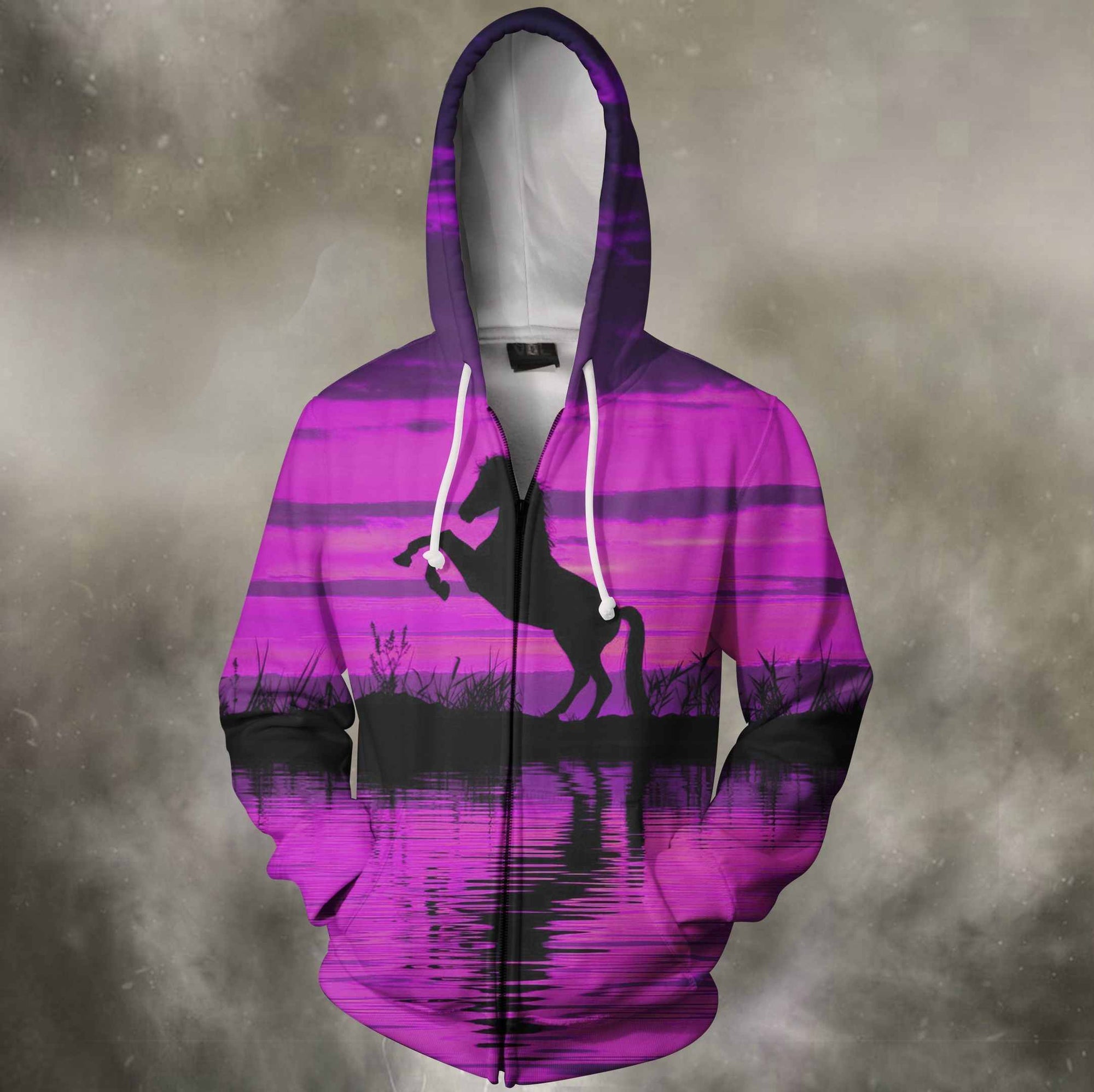 3D All Over Print Silhouette Hourse Shirts