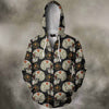 3D All Over Print  Lady Sugar Skull Shirts