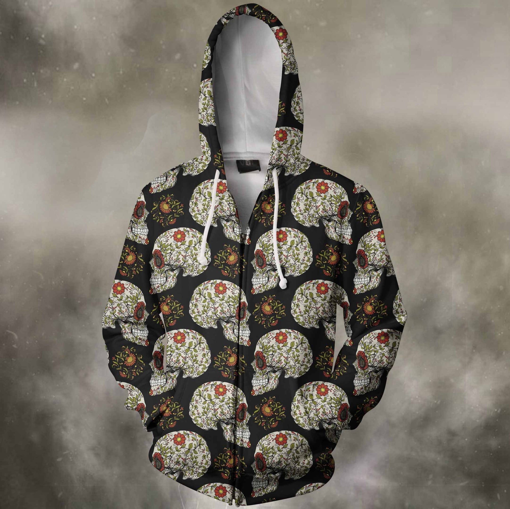 3D All Over Print  Lady Sugar Skull Shirts