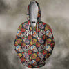 All Over Print Skull Pattern