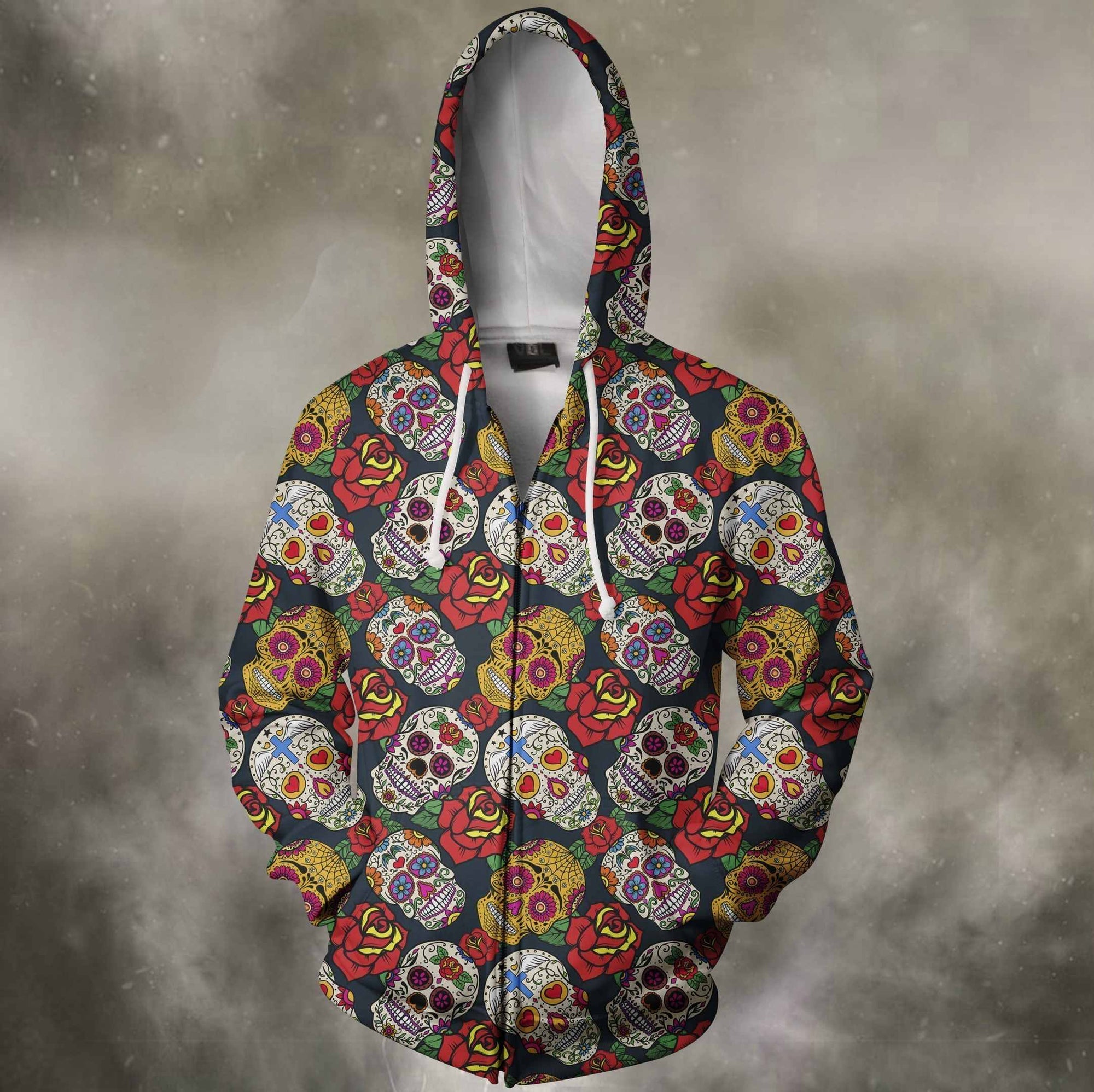 All Over Print Skull Pattern