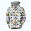 3D All Over Printed Parrots Shirts