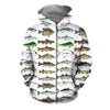 3D All Over Printed Fish Shirts and Shorts