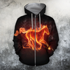All Over Print Horse Fire