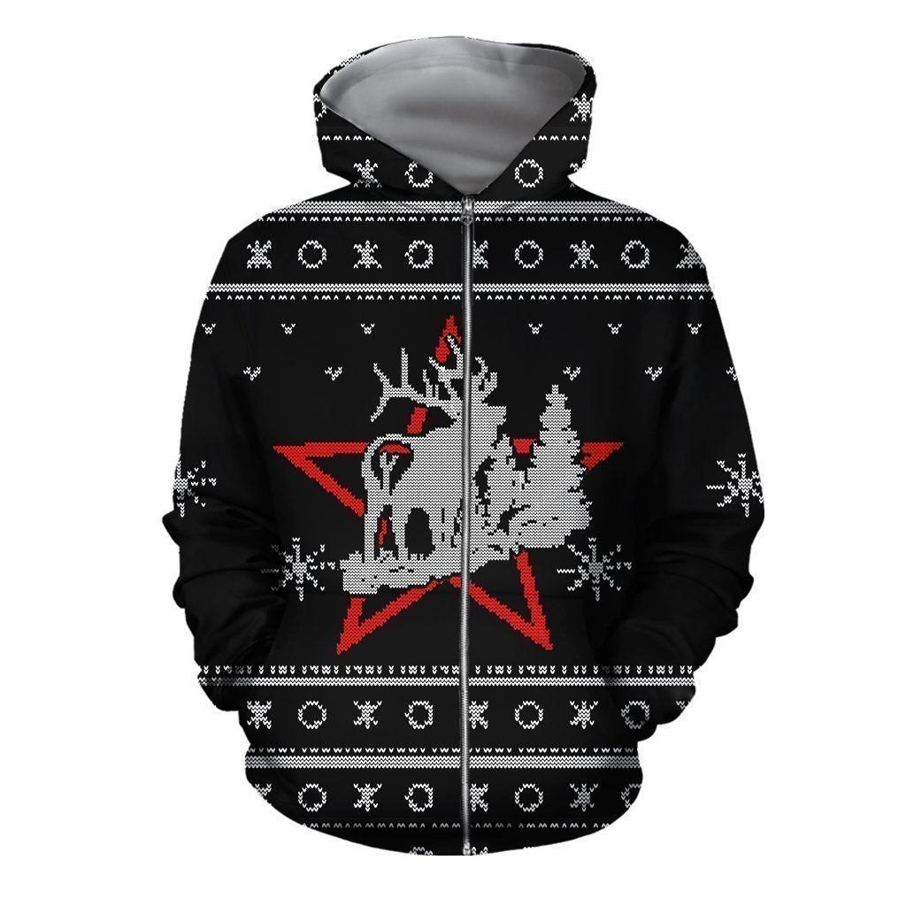 Awesome Hoodie Deer Christmas for Men and Women HBC329