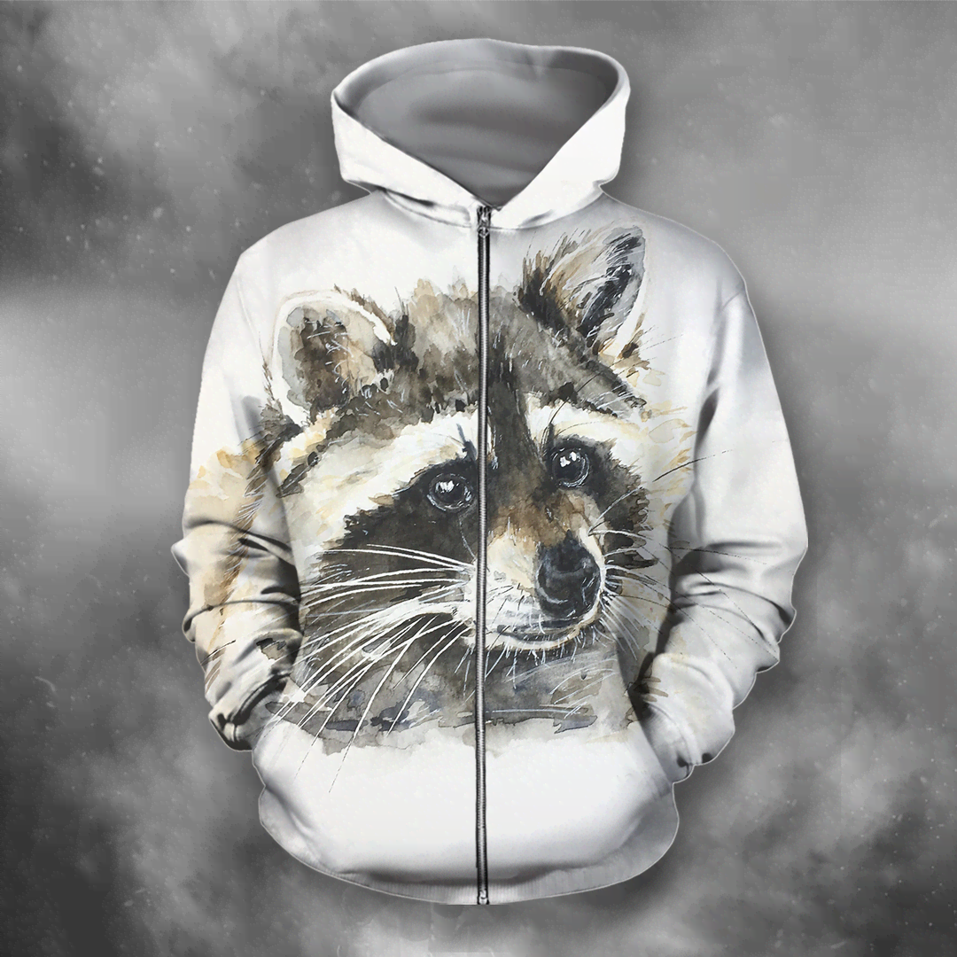 All Over Print Raccoon 01