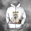 All Over Print Raccoon 04