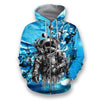 3D All Over Print Astronaut Under Water