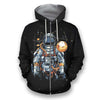 3D all over print astronaut machine outerspace