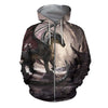 All Over Print Dragon Hoodie