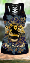 Awesome Hoodie 3D All Over Print Legging + Tank Top Bee+COMBO MASK HDLC001