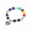 7 Chakra Bracelet Healing Heart