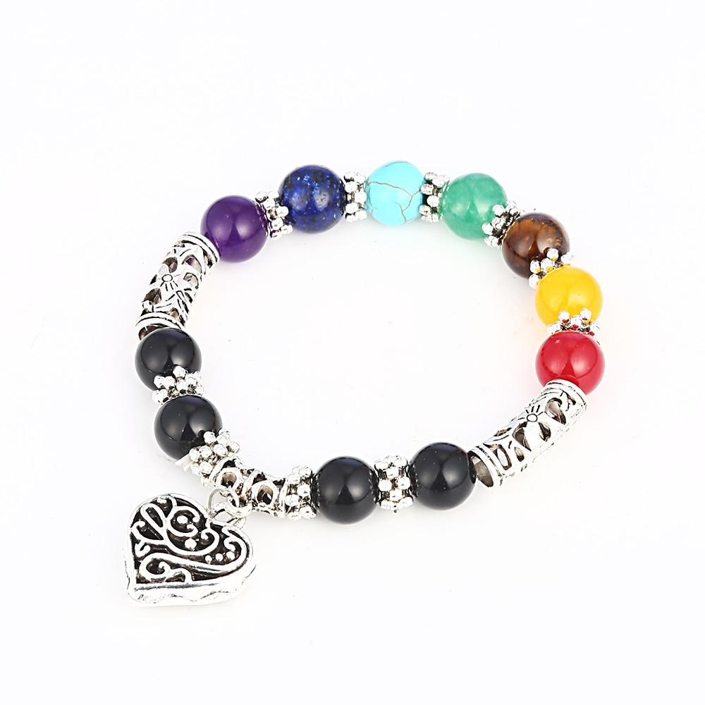 7 Chakra Bracelet Healing Heart