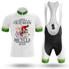 Awesome Hoodie Never Underestimate An Old Man July - Men&#39;s Cycling 3D All Over Print Jersey DC095