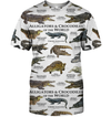 3D All Over Print Alligator &amp; Crocodile Hoodie