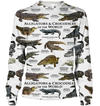 3D All Over Print Alligator &amp; Crocodile Hoodie