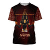 All Over Printed Anubis Shirts H330B