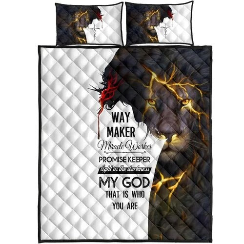 Awesome Hoodies - Jesus Easter Quilt Bedding - Cross Quilt Bedding QK31012