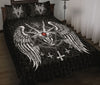 Awesome Hoodies - Satanic Quilt Bedding - Cross Quilt Bedding QK31004