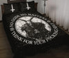 Awesome Hoodies - Satanic Quilt Bedding - Cross Quilt Bedding QK31002
