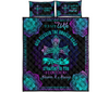 Awesome Hoodied 3D All Print I Love You Forever &amp; Always  Quilts bed set -NQBD001