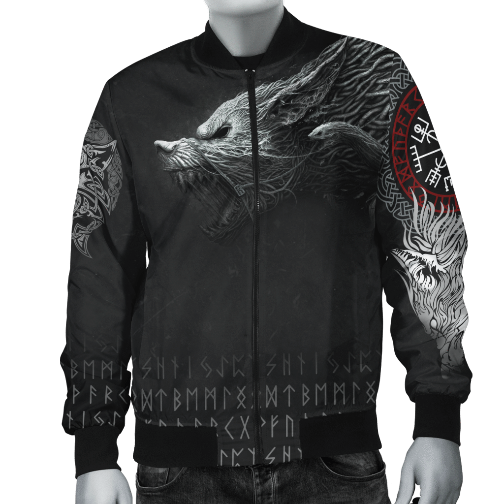 Awesomehoodie 3D All Over Print  Viking Fenrir Hoodies for Men and Women, T-Shirt, Zip Hoodies, Sweatshirt DC067