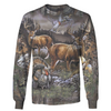 3D All Over Deer Hoodies for Men and Women, T-Shirt, Zip Hoodies, Sweatshirt DTK0014