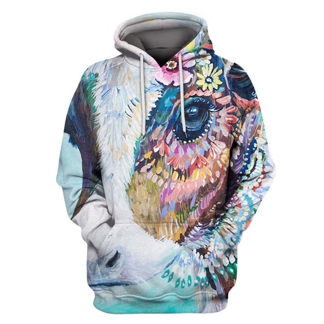 3D AOP Cow Shirt