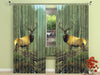 Awesome hoodied 3D all print ELK Curtains  skull - VNC0026