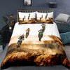 Awesome Hoodied Motor Racing Bedding Set HBD0013