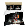 Awesome Hoodied Daytona Motor Water Bedding Set HBD009