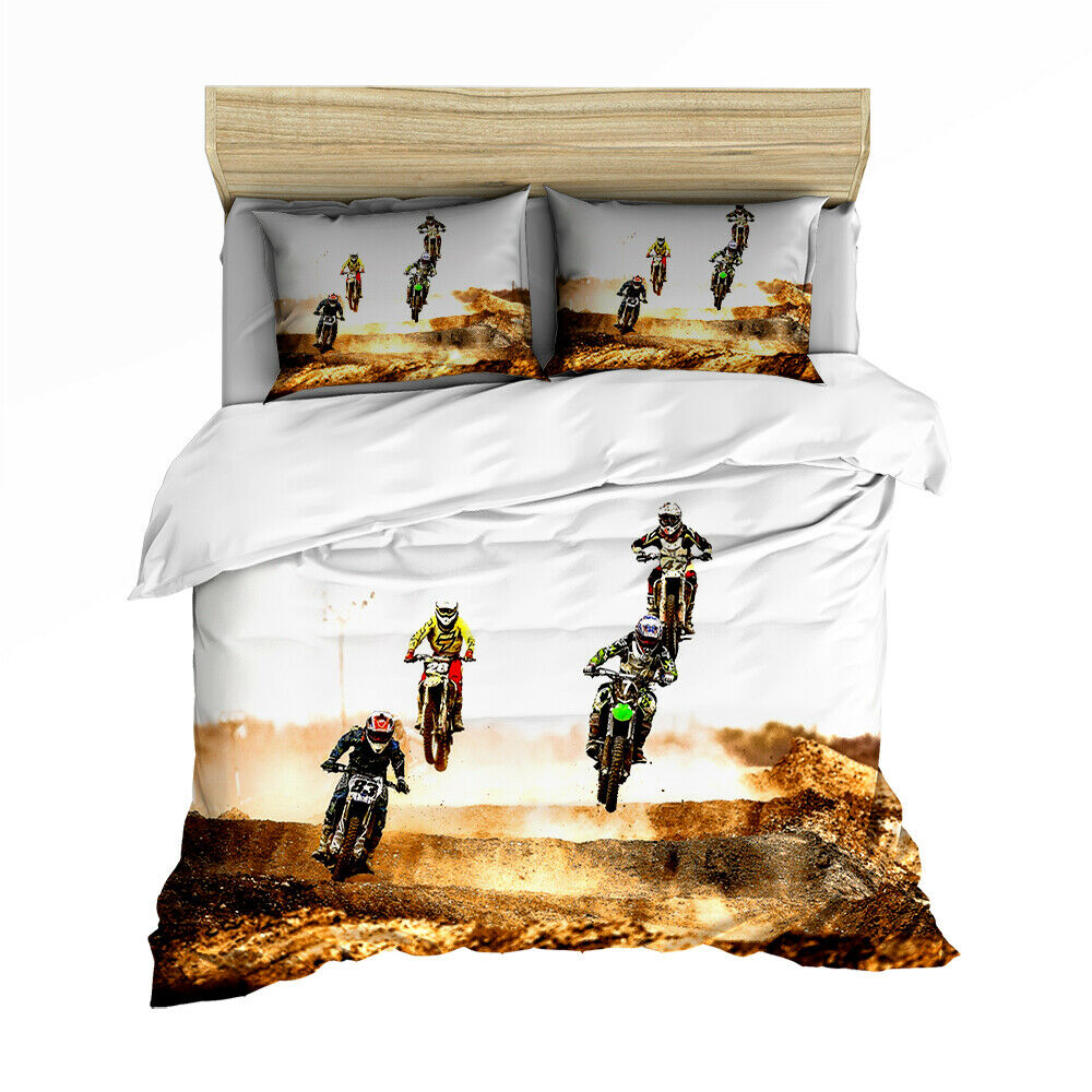 Awesome Hoodied Motor Racing Bedding Set HBD0013