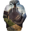 3D All Over Print Donkey Face Shirt