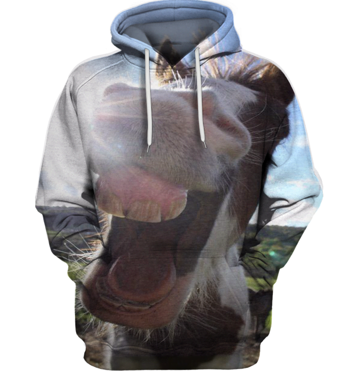 3D All Over Print Funny Donkey Shirt