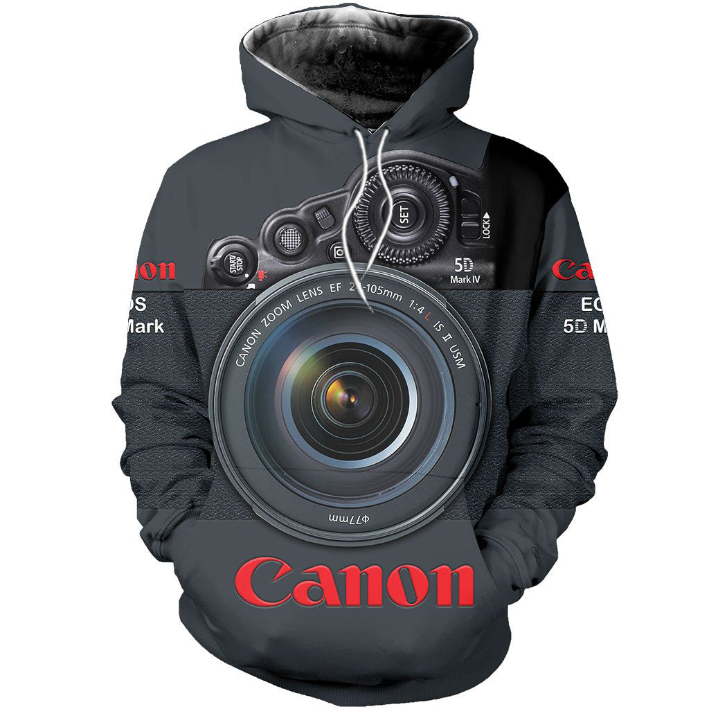Awesome Hoodie Camera EOS 5D Mark IV 3D All Over Print  for Women Hoodie, T-Shirt, Zip Hoodies, Sweatshirt DC088