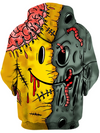 Awesome hoodie 3d all print The Halloween Hoodie, ZOMBIE HOODIE NQ0058