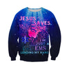 All Over Print Jesus Saved for Men and Women, T-Shirt, Zip Hoodies, Sweatshirt HBC0083