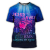 All Over Print Jesus Saved for Men and Women, T-Shirt, Zip Hoodies, Sweatshirt HBC0083