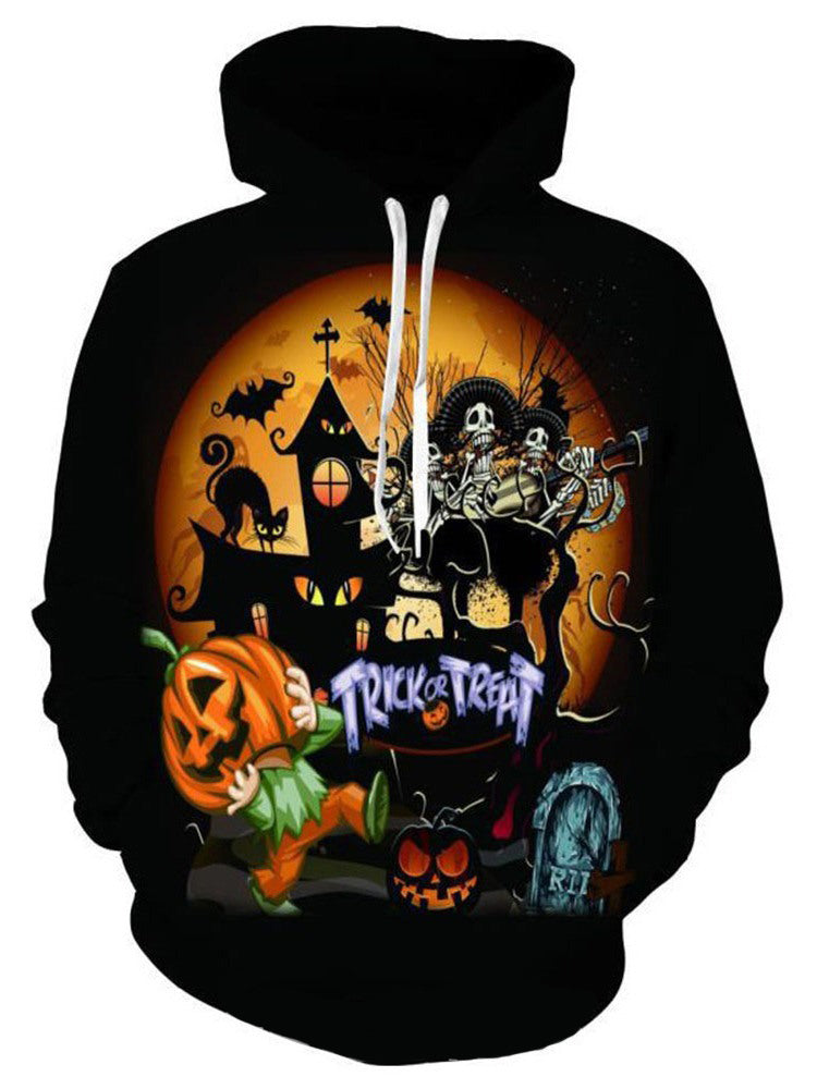 Awesome hoodie-Pullover Print Loose Pullover Hoodies TH081
