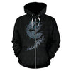 Awesome hoodied 3D ALL Print Viking Tyr&#39;s Fenrir Runes-Men and Women Hoodie Zip Hoodies- VN0063