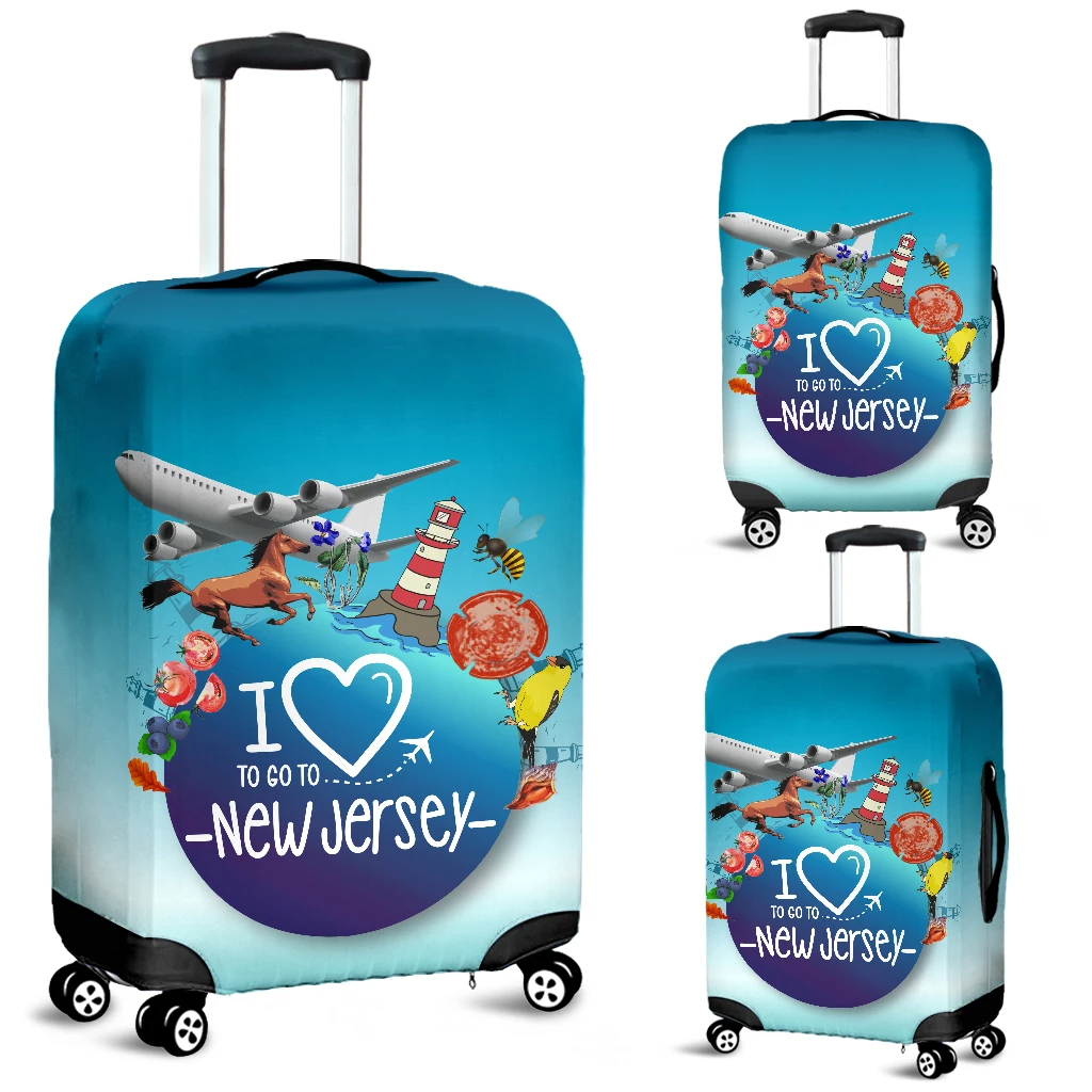 Awesome Hoodied I LOVE TO GO TO NEW JERSEY Luggage Cover For Everyone KHILTGTNJ05