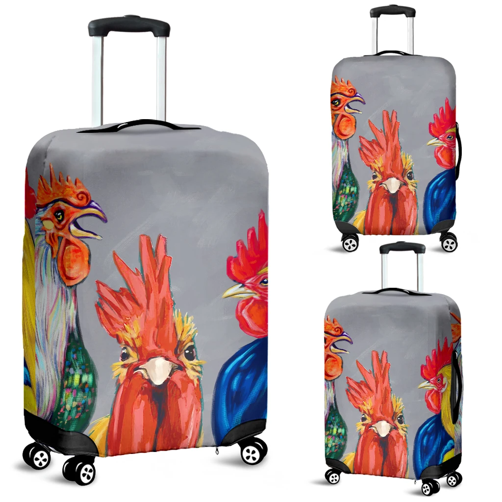 Awesome Hoodied CHICKENS Luggage Cover For Everyone KH3C01