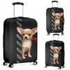 Awesome Hoodied Chihuahua And Rose Luggage Cover For Everyone KHCAR
