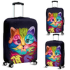 Awesome Hoodied CAT MANY COLORS Luggage Cover For Everyone KHCMC