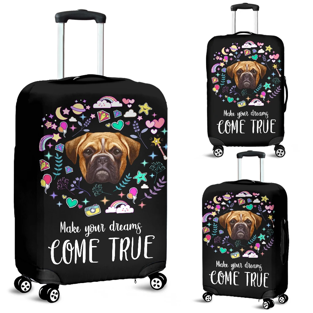 Awesome Hoodied POXER-Make Your Dreams Come True Luggage Cover For Everyone KHPMYDCT01