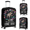 Awesome Hoodied ELEPHANT-Make Your Dreams Come True Luggage Cover For Everyone KHEMYDCT