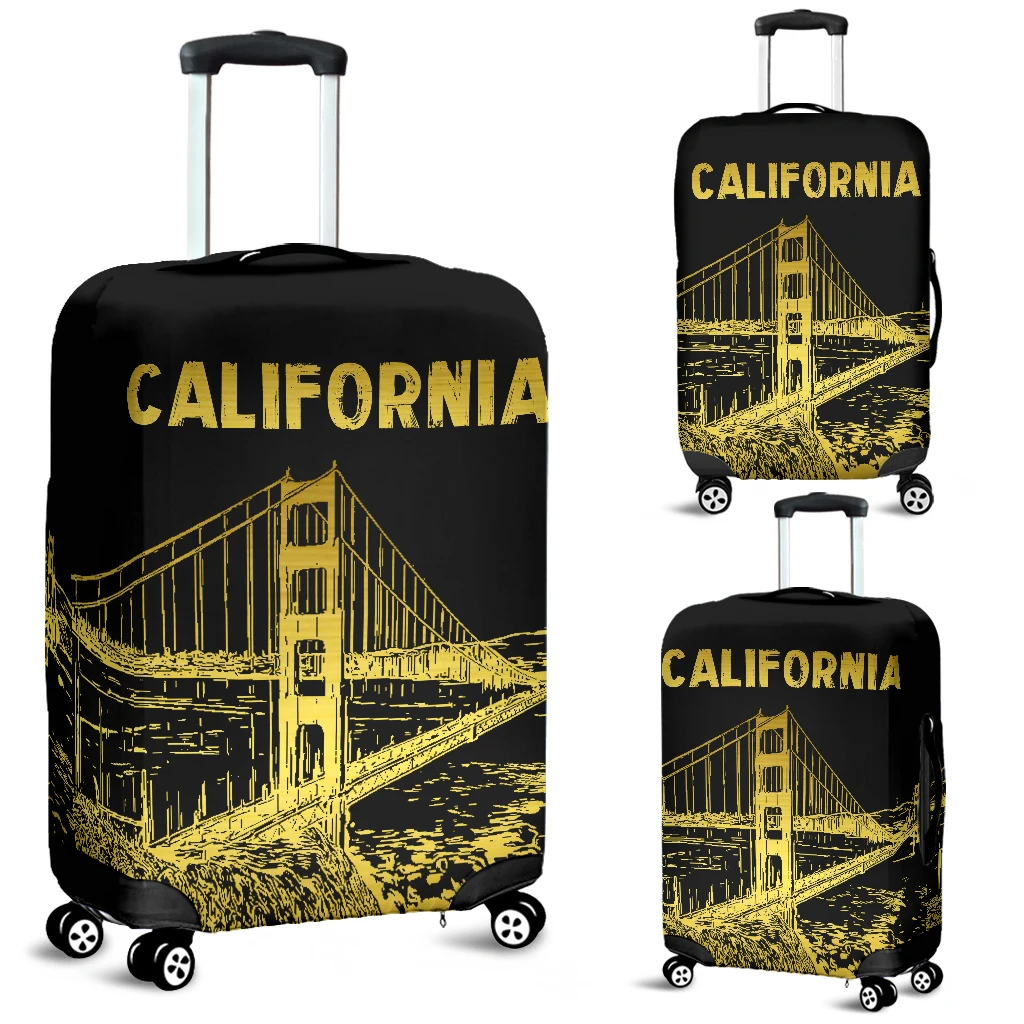 Awesome Hoodied GOLDEN GATE BRIDGE in CALIFORNIA Luggage Cover For Everyone KHC03