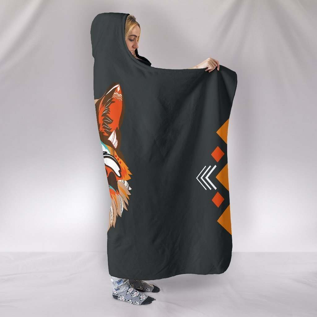 Custom Hoodie Blanket - Wolf Me