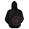 Awesome hoodied 3D ALL Print Viking Helm Of Awe Aegishjalmur Triskele-Men and Women Hoodie Zip Hoodies- VN0060